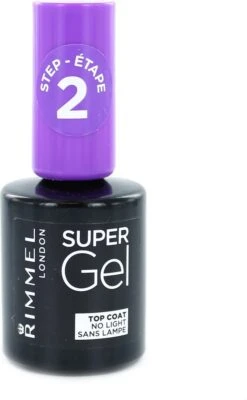 Rimmel London Super Gel Nagellak Stap 2 Top Coat - 00 Transparant -Mode-Cosmetica Winkel 741x1200 3