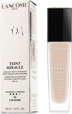 Lancôme Teint Miracle Foundation 30 Ml - 02 Lys Rosé - SPF 15 -Mode-Cosmetica Winkel 759x1200 2