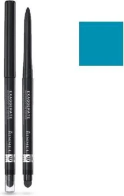 Rimmel London Exaggerate Waterproof Eye Definer Eyeliner - 240 Aqua Sparkle 13 Rimmel London Exaggerate Waterproof Eye Definer Eyeliner - 240 Aqua Sparkle -Mode-Cosmetica Winkel 762x1200 3