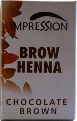 Impression Henna Wenkbrauwverf | Chocolade Bruin | Chocolate Brown | Chocolat Brun | Brow Henna | Goed Voor Meer Dan 20 Behandelingen -Mode-Cosmetica Winkel 763x1200 1