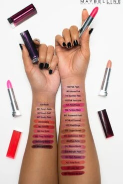 Maybelline Color Sensational - 553 Glamorous Red - Rood - Lippenstift -Mode-Cosmetica Winkel 808x1200 7