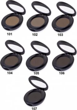 Golden Rose Eyebrow Powder 104 - Wenkbrauwen Poeder Sterk Gepigmenteerd -Mode-Cosmetica Winkel 840x1200 6