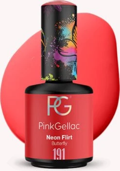 Pink Gellac - Neon Flirt - Gellak - Vegan - Roze - Glanzend - 15ml -Mode-Cosmetica Winkel 841x1200 1