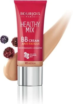 Bourjois Healthy Mix BB Cream Anti Fatigue - 02 Medium Beige -Mode-Cosmetica Winkel 846x1200 1