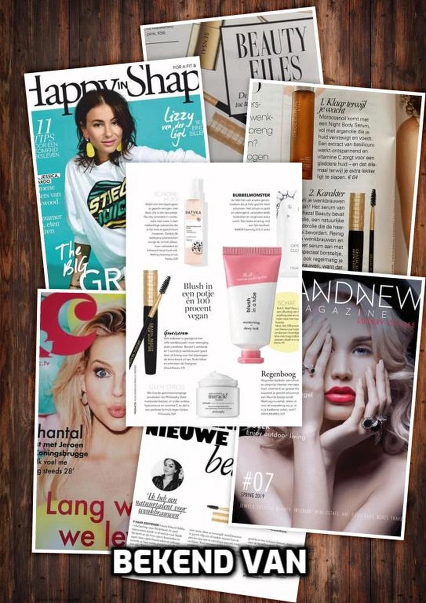 Ghazal Beauty Wenkbrauw- En Wimperserum - Brow En Lash Serum - Natuurlijke Oliën - Hydraterend 8 Ghazal Beauty Wenkbrauw- En Wimperserum - Brow En Lash Serum - Natuurlijke Oliën - Hydraterend - Afbeelding 6