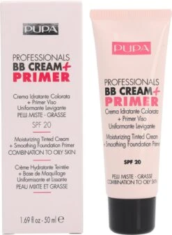 Pupa Milano BB Cream + Primer For Combination To Oily Skin - 001 Nude -Mode-Cosmetica Winkel 880x1200 1