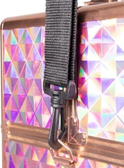 Koffer Groot Holo/Golden Rose XXL Met Opbergvakken 12 Koffer Groot Holo/Golden Rose XXL Met Opbergvakken -Mode-Cosmetica Winkel 883x1200 1