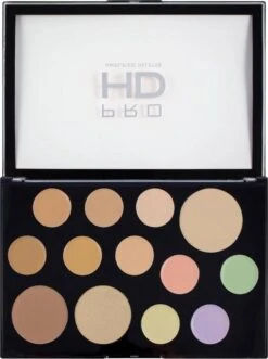 Makeup Revolution HD Pro Palette The Works - Light/Medium -Mode-Cosmetica Winkel 896x1200 1