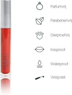 Blèzi® Lip Fix 95 Gracious Red - Lipstick - Lippenstift Langhoudend - Rood Bruin -Mode-Cosmetica Winkel 909x1200 1