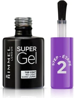 Rimmel London Super Gel Nagellak Stap 2 Top Coat - 00 Transparant -Mode-Cosmetica Winkel 909x1200 2