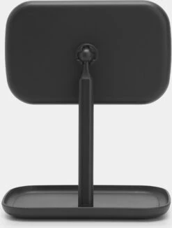 Brabantia ReNew Make-up Spiegel - Met Accessoireschaal - Dark Grey -Mode-Cosmetica Winkel 910x1200 1