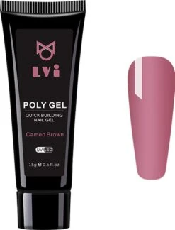 Elvi Polygel Starterskit - Complete Set Inc. USB UV/Led Mini Lamp-Nagelverlenging- Polygel 6 X 15g Perfecte Kleuren Roze - Polyacryl UV Nagellak-Quick Extension Temperature Color Changing UV Gel Pink -Mode-Cosmetica Winkel 914x1200 1