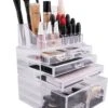 Beauty Attraction Make Up Organizer – Opbergdoos – Nagellak – Organizer 22 X 2,12 X 5,8 CM – 24 X 15 X 11 CM – Transparant