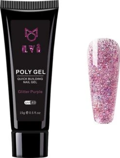 Elvi Polygel Starterskit - Complete Set Inc. USB UV/Led Mini Lamp-Nagelverlenging- Polygel 6 X 15g Perfecte Kleuren Roze - Polyacryl UV Nagellak-Quick Extension Temperature Color Changing UV Gel Pink -Mode-Cosmetica Winkel 916x1200 1