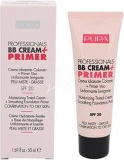 Pupa BB Cream + Primer For Combination To Oily Skin - 002 Sand -Mode-Cosmetica Winkel 928x1200