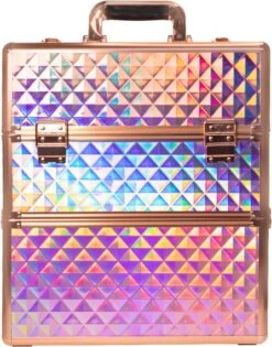 Koffer Groot Holo/Golden Rose XXL Met Opbergvakken 16 Koffer Groot Holo/Golden Rose XXL Met Opbergvakken -Mode-Cosmetica Winkel 942x1200 1