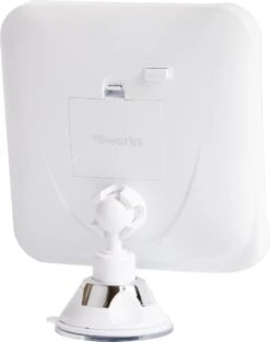 Vergroot Make Up En Scheer Spiegel Met LED Verlichting Vierkant - 10x Vegroting En Natuurlijk Licht Voor Cosmetica/Scheren/Epileren - 360° Graden Verstelbare Zuignap En Wandbevestiging -Mode-Cosmetica Winkel 946x1200 2