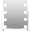 Witte Metalen Make-up Hollywood LED Spiegel, 12x Dimbare LED Bulbs. 3 Kleuren Licht -Mode-Cosmetica Winkel 948x1200 4