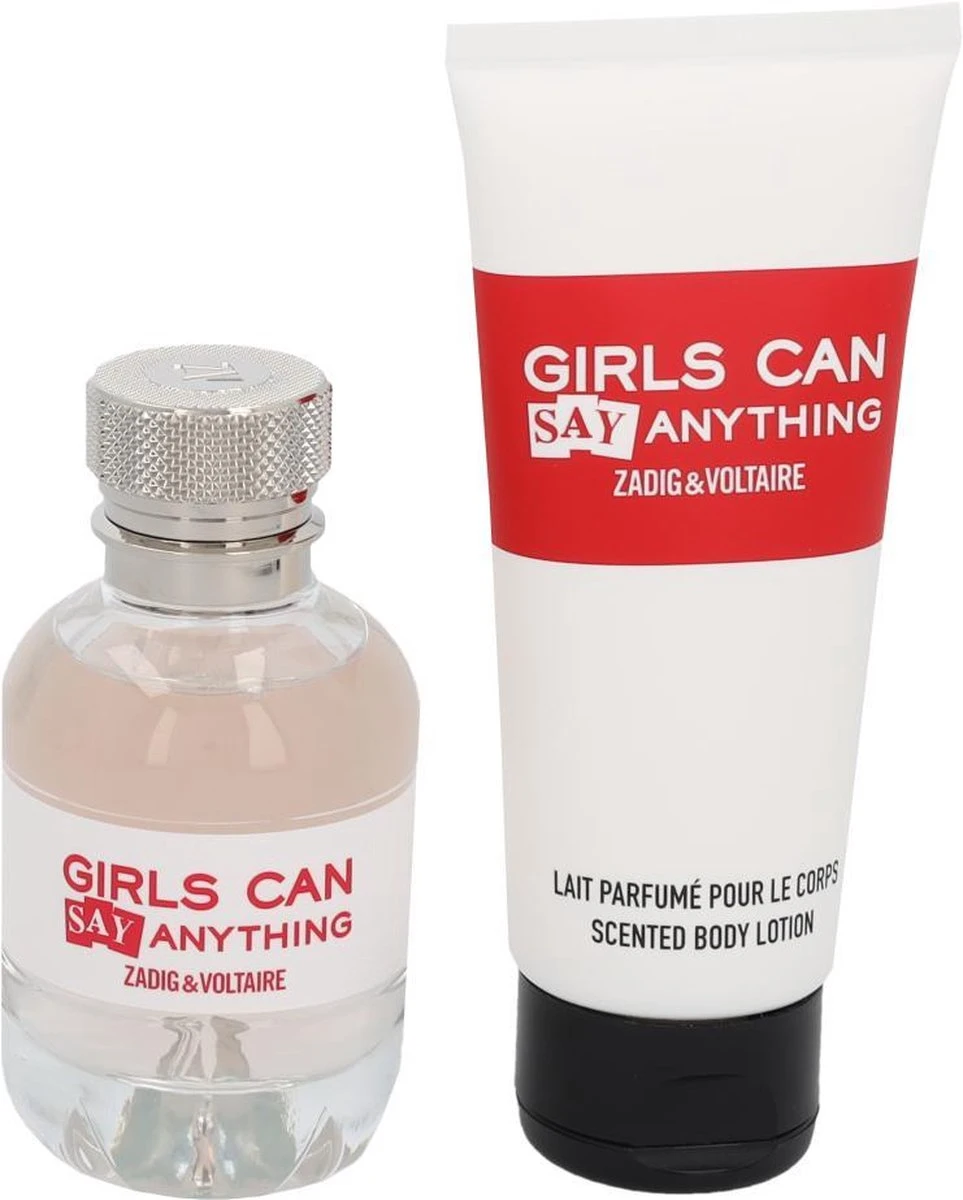 Zadig & Voltaire Girls Can Say Anything Giftset - 50 Ml Eau De Parfum Spray + 100 Ml Bodylotion - Geurengeschenkset 6 Zadig & Voltaire Girls Can Say Anything Giftset - 50 Ml Eau De Parfum Spray + 100 Ml Bodylotion - Geurengeschenkset - Afbeelding 4