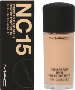 MAC Cosmetics Studio Fix Fluid Foundation - NC15 -Mode-Cosmetica Winkel 995x1200